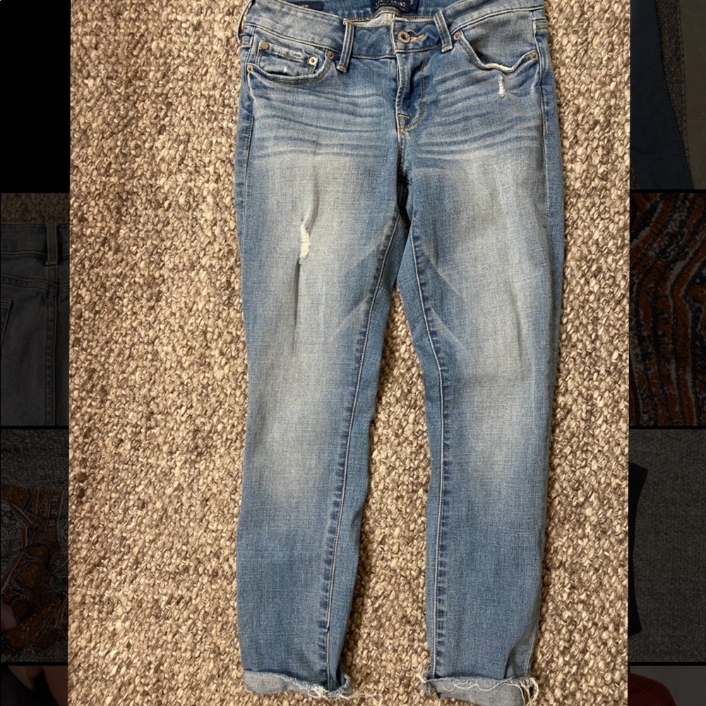 Cropped ankle jean
